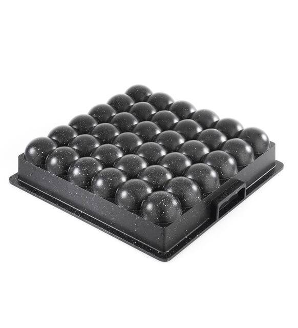 Akpa Atom Kare Kek Kalıbı Rose Gri - 1