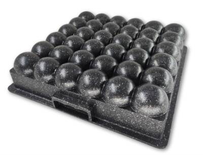 Akpa Atom Kare Kek Kalıbı Rose Gri - 2