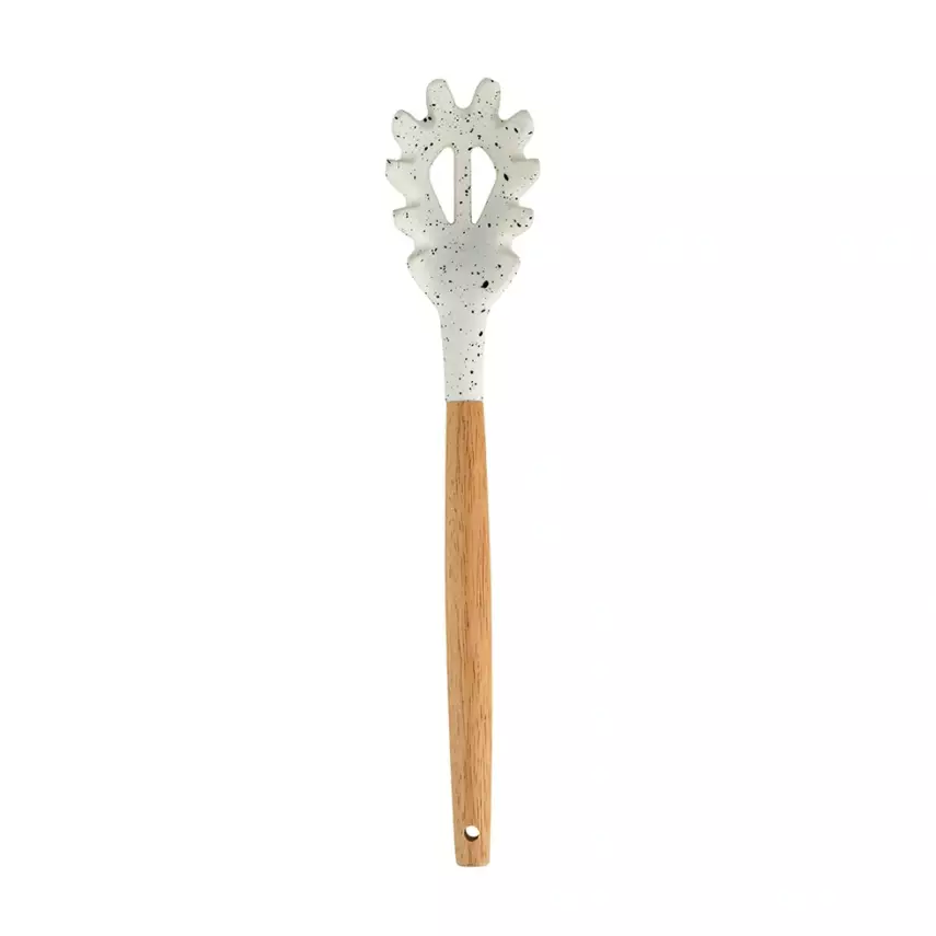 Angela Ahşap Silikon 12 Parça Servis Takımı - 6