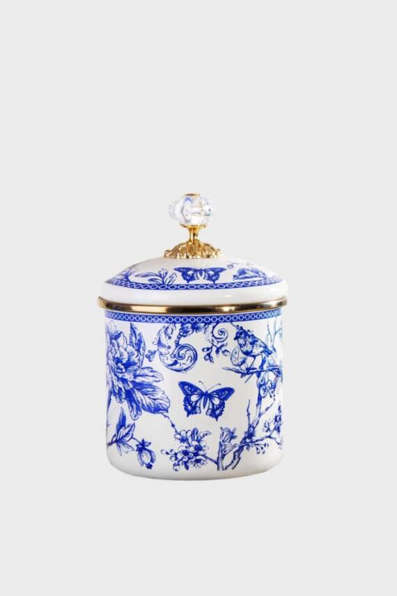 Miss Betty Blue Life Emaye Orta Boy Kavanoz 12 Cm - 1