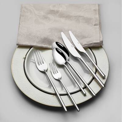 Gloria Sade 12 Kişilik 84 Parça Kutulu Çatal Kaşık Bıçak Takımı