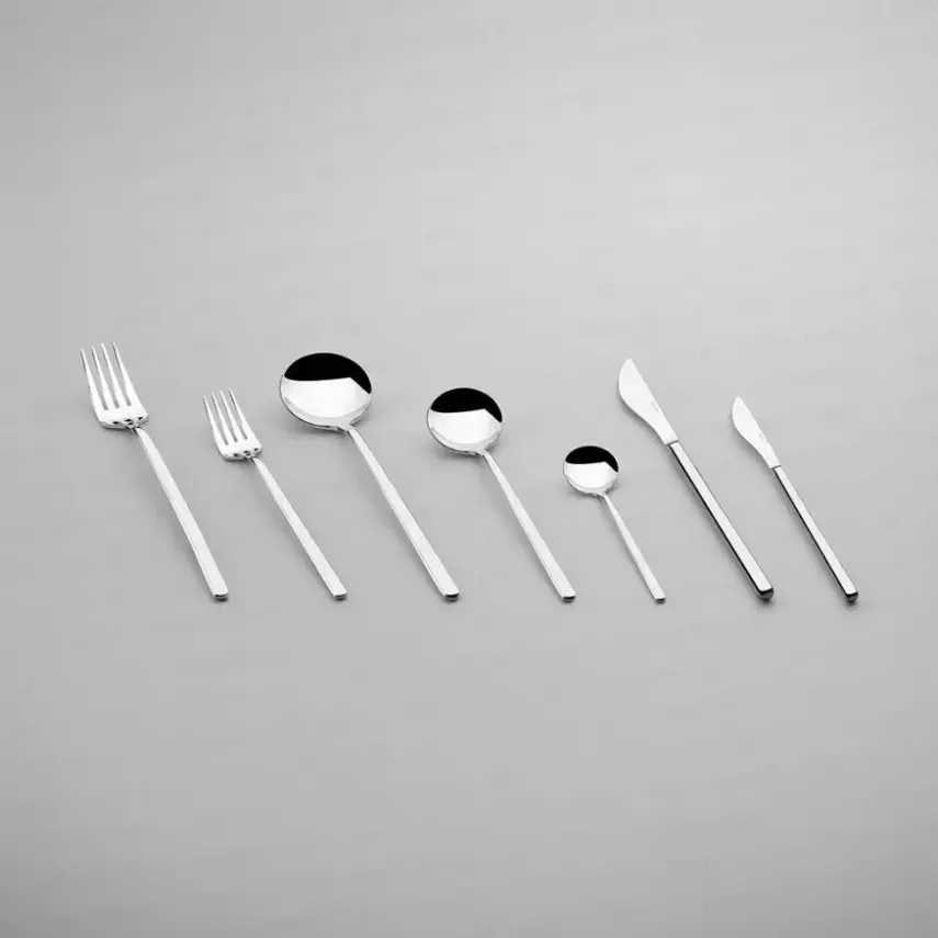 Sofia Sade 12 Kişilik 84 Parça Kutulu Çatal Kaşık Bıçak Takımı - 3