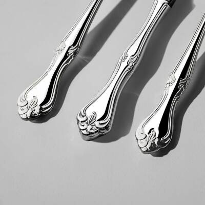 Lalezar Sade 12 Kişilik 84 Parça Kutulu Çatal Kaşık Bıçak Takımı - 2