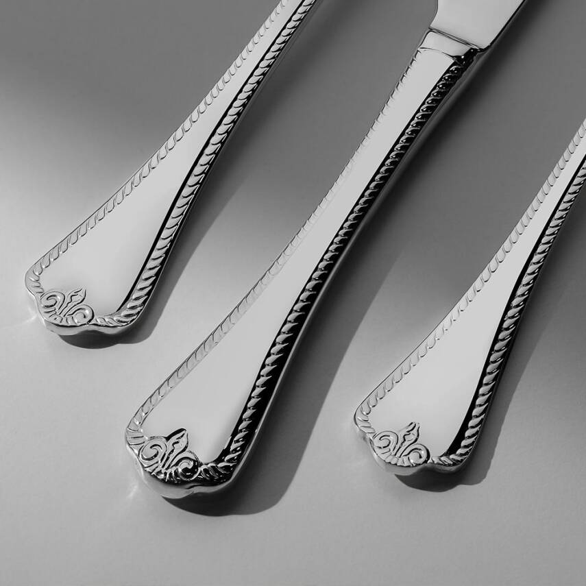 Fulya Sade 12 Kişilik 84 Parça Kutulu Çatal Kaşık Bıçak Takımı - 3