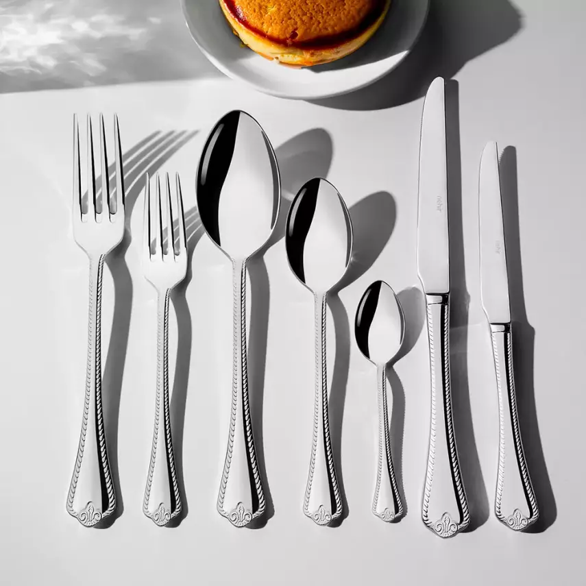 Fulya Sade 12 Kişilik 84 Parça Kutulu Çatal Kaşık Bıçak Takımı - 1