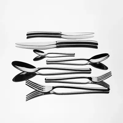 Elegance Sade 12 Kişilik 84 Parça Kutulu Çatal Kaşık Bıçak Takımı - 4