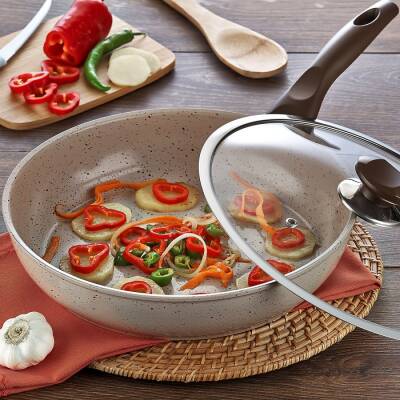 Gülsan Safran Granit 28 cm Sote Tava 