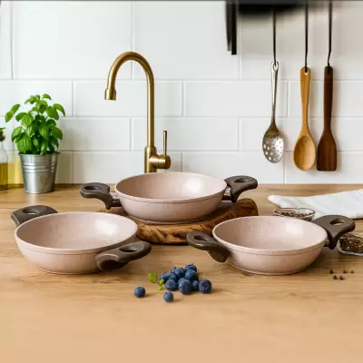 Gülsan Safran Granit 3 Parça Sahan Set - 2