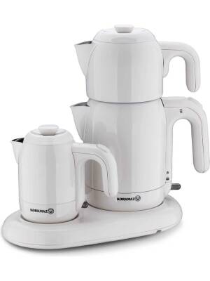 Korkmaz A353-08 Mia Beyaz Çay Kahve Makinesi