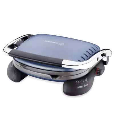 Korkmaz Castron Tost Makinesi M.Lacivert/Krom