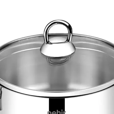 Silver 6 Parça Paslanmaz Çelik Mini Tencere Seti - 2