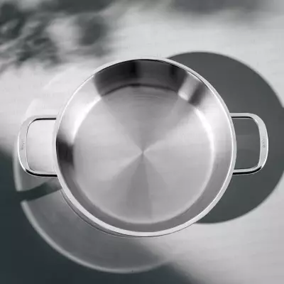 Silver 6 Parça Paslanmaz Çelik Sahan Seti - 3