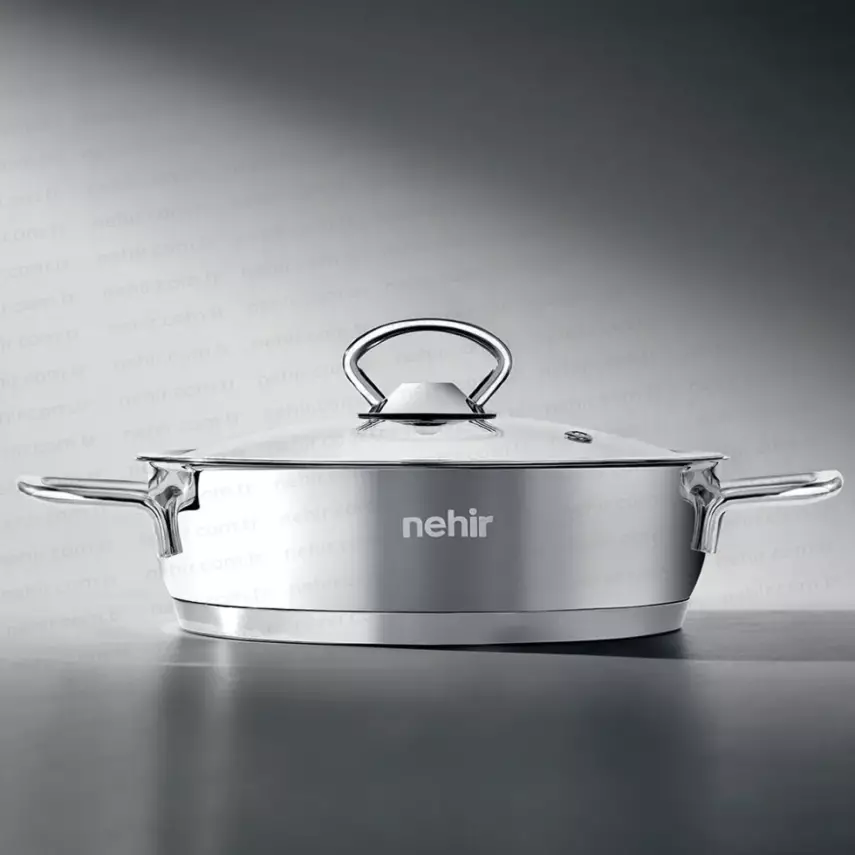 Silver 6 Parça Paslanmaz Çelik Sahan Seti - 4