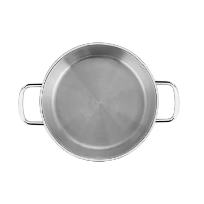 Silver Çelik İtalyan Omlet Sahan 18 cm Kapaksız - 3