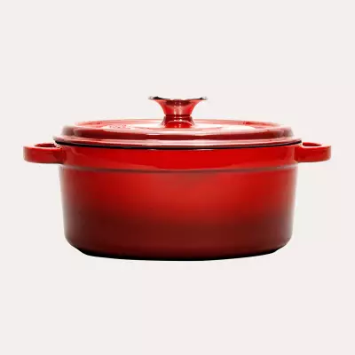 Sürel 28 cm Derin Demir Döküm Tencere - 2