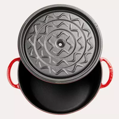 Sürel 24 cm Derin Demir Döküm Tencere - 3