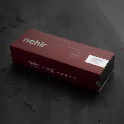 Zarif Sade 5 Parça Paslanmaz Çelik Servis Takımı - 2